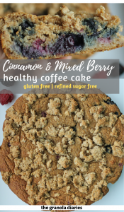 Healthy Berry Cinnamon Coffee Cake {Sugar Free, Gluten Free, Dairy Free ...