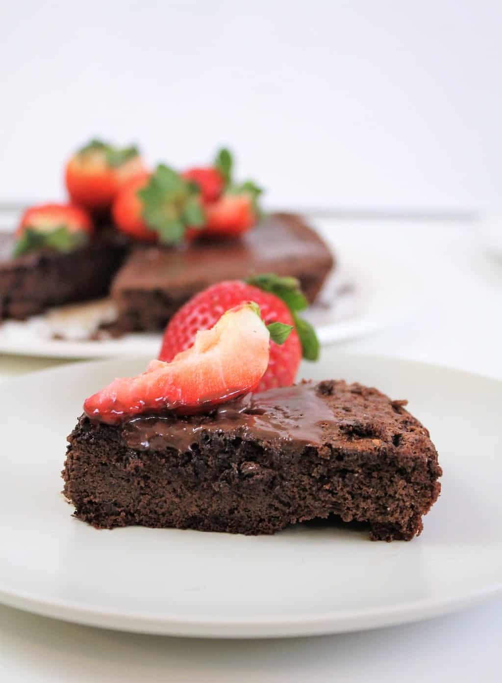 Healthy Flourless Chocolate Cake (GF & DF) - The Granola Diaries